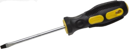 Отвертка STAYER &quot;STANDARD&quot; с двухкомпонентной рукояткой, хромованадиевая сталь, SL 5,0х100мм 25075-05-10 купить в Надыме