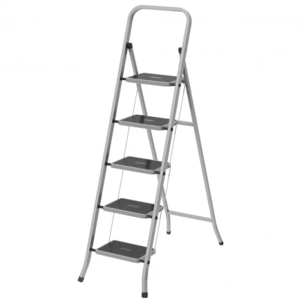 Стремянка 5 ступени с резиновыми ковриками Сибртех 97870 купить в Надыме