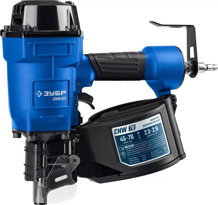 ЗУБР CNW-70, пневматический нейлер для барабанных гвоздей ЗУБР CNW (45-70 мм), Профессионал (31912) купить в Надыме
