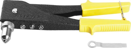 Заклепочник поворотный 90-180°, STAYER MaxFix &quot;MS 180&quot; 3107, для заклёпок d=2,4-4,8 мм из алюминия и стали, литой корпус 3107 купить в Надыме