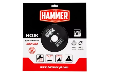 Нож для триммера HAMMER 223-023 купить в Надыме