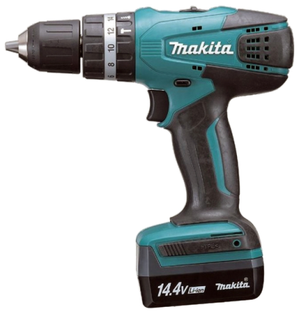 Аккумуляторная дрель-шуруповерт Makita HР347DWE купить в Надыме