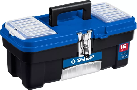 ЗУБР ДЕСНА-16, 414 x 212 x 175 мм, (16), Пластиковый ящик для инструментов (38181-16) купить в Надыме