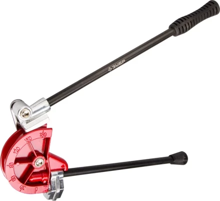 Трубогиб ЗУБР "ЭКСПЕРТ" для точной гибки труб из мягкой меди, алюминия, тонкостенной стали под углом до 180град,15мм 23524-15 купить в Надыме