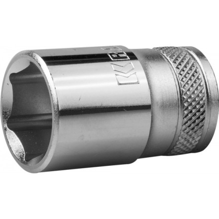 Торцовая головка KRAFTOOL &quot;INDUSTRIE QUALITAT&quot;, Cr-V, FLANK, хромосатинированная, 1/2&quot;, 16 мм 27805-16_z01 купить в Надыме