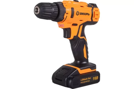 Дрель-шуруповерт Вихрь ДА-16Л-2К (2,0 А/ч) 72/14/32 купить в Надыме