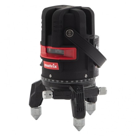 Лазерный уровень ML 05 Red, 20 м, 635 нм, резьба 5/8&quot; Matrix 35066 купить в Надыме