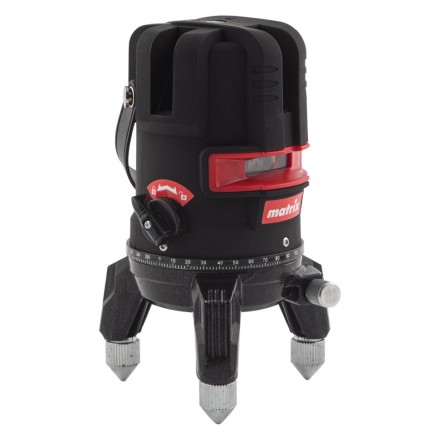 Лазерный уровень ML 05 Red, 20 м, 635 нм, резьба 5/8&quot; Matrix 35066 купить в Надыме