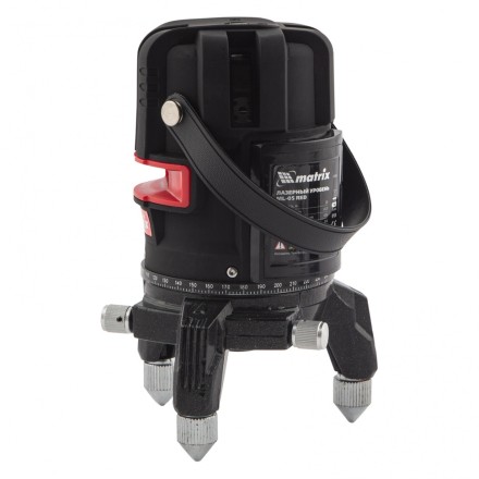 Лазерный уровень ML 05 Red, 20 м, 635 нм, резьба 5/8&quot; Matrix 35066 купить в Надыме