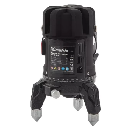 Лазерный уровень ML 05 Red, 20 м, 635 нм, резьба 5/8" Matrix 35066 купить в Надыме