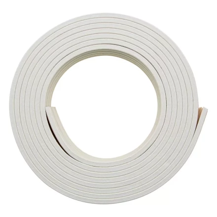 Уплотнитель резиновый, 12 м, профиль "E", белый Сибртех 88911 купить в Надыме