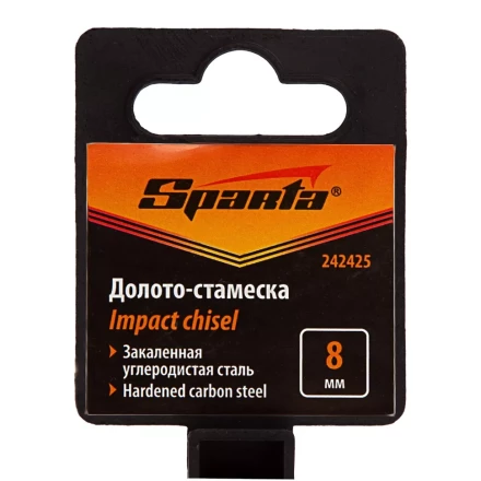 Долото-стамеска 8 мм, деревянная рукоятка// Sparta 242425 купить в Надыме