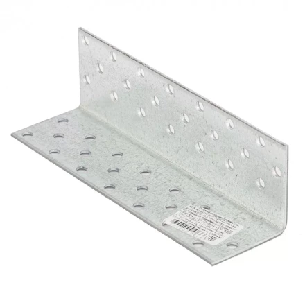 Крепежный уголок равносторонний  2,0 мм KUR 40x40x140 мм Россия Сибртех 46587 купить в Надыме