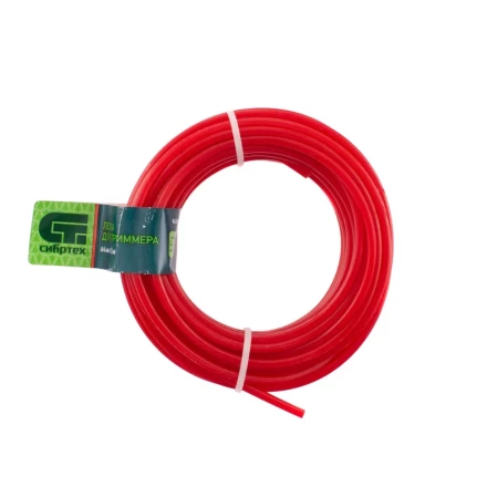 Леска для триммера квадратная, 4.0 мм х 10 м, Россия Сибртех 961825 купить в Надыме