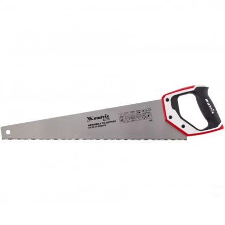 Ножовка по дереву 500 мм каленый зуб 3D 7-8TPI  трехкомпонентная рукоятка PRO MATRIX 23584 купить в Надыме