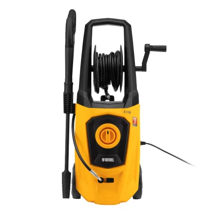 Моечная машина высокого давления Denzel 58229 R-170D, 2000 Вт, 170 бар, 360 л/ч, с барабаном купить в Надыме