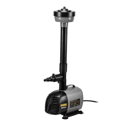 Насос фонтанный FNP110-34, 112 Вт, подъем 3,4 м, 3400 л/ч, колокольчик/каскад/гейзер Denzel 99032 купить в Надыме