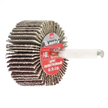 Круг лепестковый для дрели 40 х 20 х 6 мм P 120 MATRIX 74169 купить в Надыме