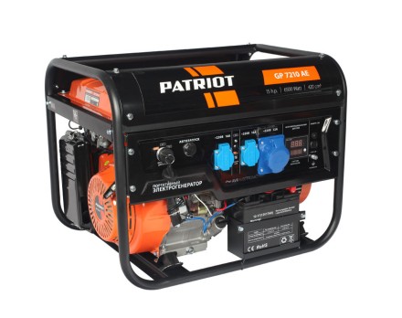 Бензогенератор Patriot GP-7210 AE купить в Надыме