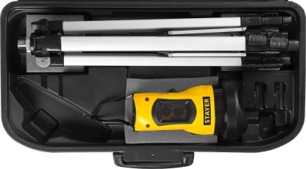 Нивелир лазерный линейный SLL-2, STAYER 34960-H2, штатив, кейс, 10м, точн. +/-0,5 мм/м 34960-H2 купить в Надыме