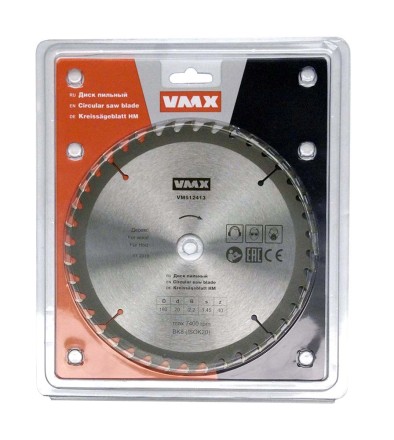 Диск пильный ф180х20 z40 дерево VMX 512413 купить в Надыме