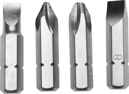 Набор STAYER "PROFI" Биты для ударно-поворотной отвертки, Cr-V, 38мм, 4 предмета 25667-S4 купить в Надыме