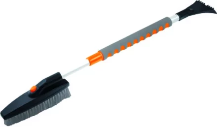 Щетка-сметка для снега со скребком  телескопическая STELS 55313 купить в Надыме