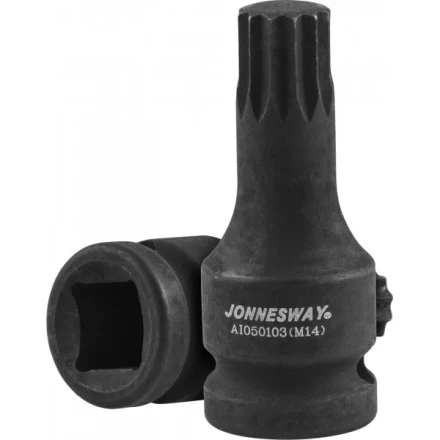 Насадка ударная многоцелевая М14х60мм 1/2''DR  для а/м VW Т4  ключ верхних шаровых шарниров  AI050103  Jonnesway 48944 купить в Надыме