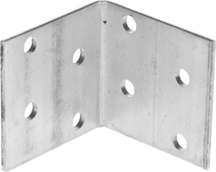 Крепежный угол ЗУБР "МАСТЕР" равносторонний, 40х60х60мм, 1шт 310206-040-060 купить в Надыме