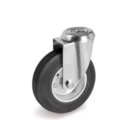 Колесо поворотное SCh 55 125 мм резина под болт РФ 1048347 купить в Надыме