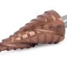 Ступенчатое сверло MESSER HSS CO  4-22х10 с кобальтовым покрытием и тремя спиральными канавками. купить в Надыме