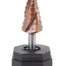 Ступенчатое сверло MESSER HSS CO  4-22х10 с кобальтовым покрытием и тремя спиральными канавками. купить в Надыме