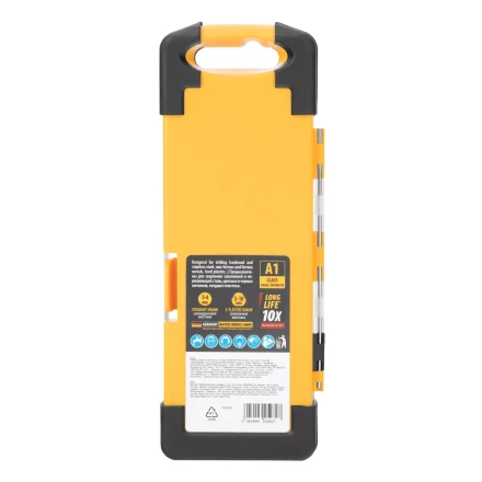 Набор сверл по металлу Denzel, 2-8мм, Р6М5К8-TiN, Golden Tip, 6 шт 723004 купить в Надыме