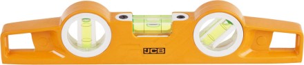 Уровень JCB &quot;Торпедо&quot; литой алюминиевый, 3 ампулы, точность 0,5мм/м, 25см JBL008 купить в Надыме