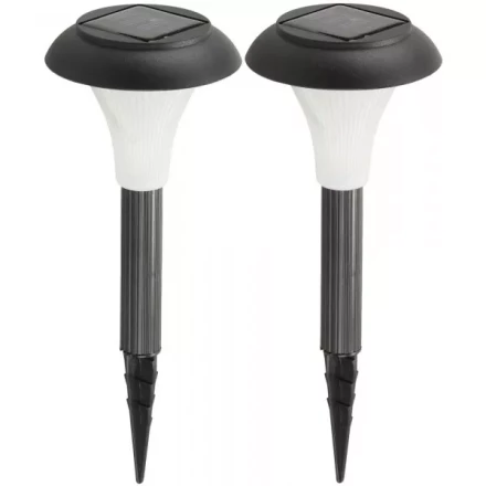 Светильник СВЕТОЗАР с пластмассовым корпусом, 1 светодиод, белый свет, 1 Ni-Cd аккум. по 600мАч, 115x305мм, 2шт SV-57901-2 купить в Надыме