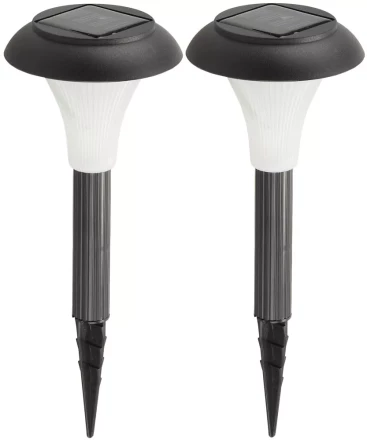 Светильник СВЕТОЗАР с пластмассовым корпусом, 1 светодиод, белый свет, 1 Ni-Cd аккум. по 600мАч, 115x305мм, 2шт SV-57901-2 купить в Надыме