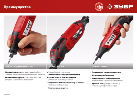 Гравер электрический ЗГ-135 серия МАСТЕР купить в Надыме