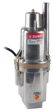 Насос ЗУБР "Родничок" вибрационный, погружной, для чистой воды, 1500 л/ч, напор 60 м, шнур 10 м, 225 Вт ЗНВП-300-10 купить в Надыме