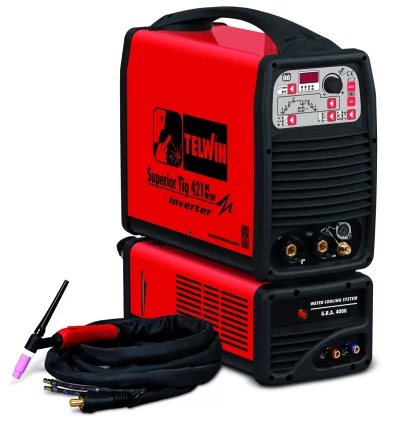 Сварочный аппарат Telwin SUPERIOR TIG 421 DC-HF/LIFT AQUA  TIG ACC  купить в Надыме