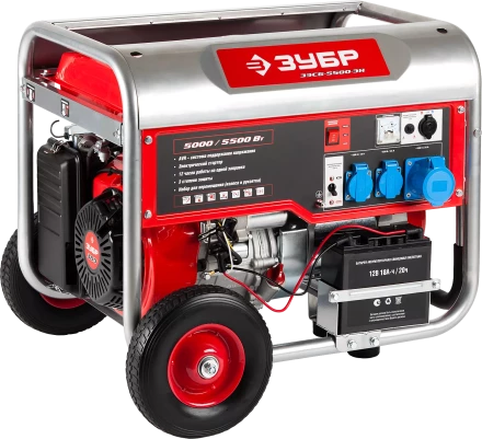 Генератор бензиновый ЗЭСБ-5500-ЭН серия МАСТЕР купить в Надыме