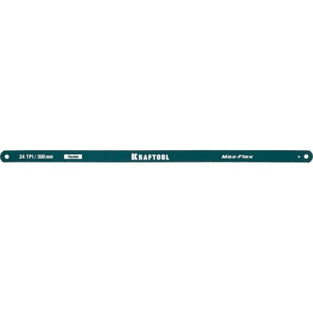 Полотно гибкое Max Flex, KRAFTOOL 15941-24-S10, безопасное, с волнообразной разводкой, 24 TPI, 10шт, 300мм 15941-24-S10 купить в Надыме