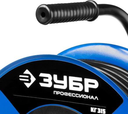 Удлинитель на катушке &quot;КГ 315&quot;, 30 м, 3700 Вт, 4 гнезда, IP44, КГ 3х1,5 кв мм, ЗУБР 55080-30 купить в Надыме