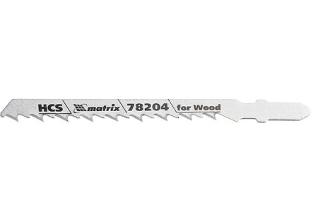 Полотна для электролобзика по дереву 3 шт T144D 75 х 4мм HCS MATRIX Professional 78204 купить в Надыме