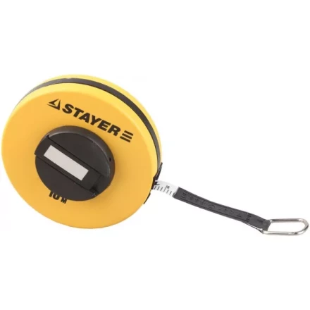 Мерная лента STAYER "STANDARD" фиберглассовая двусторонняя, 10м 34153-10 купить в Надыме