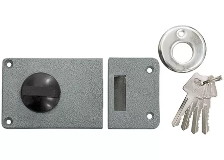 Замок накладной ЗВ-6 цилиндровый СИБРТЕХ 91672 купить в Надыме