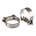 Хомуты металлические силовые 56-59 мм ширина 22 мм шарнирный W4 2 шт Сибртех 475433 купить в Надыме