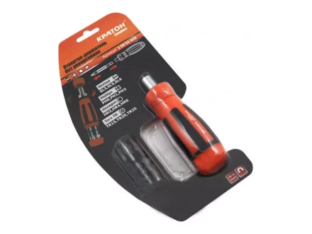 Отвертка-держатель бит реверсивная Кратон Complect 12 в 1 2 09 05 009 купить в Надыме