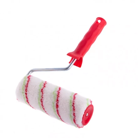 Валик "Эмали"  180 мм ворс 12 мм D 48 мм D ручки 8 мм полиамид полиакрил Сибртех 80170 купить в Надыме