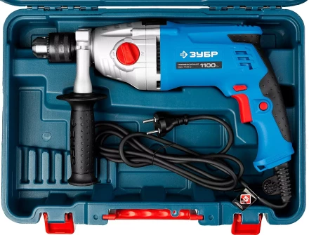 Дрель ударная двухскоростная + кейс ЗДУ-1100-2 ЭРМКМ2 серия ПРОФЕССИОНАЛ купить в Надыме