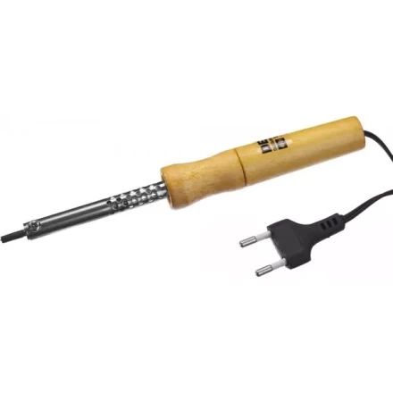 Паяльник DEXX с деревянной рукояткой, конус, 40Вт 55416-40 купить в Надыме